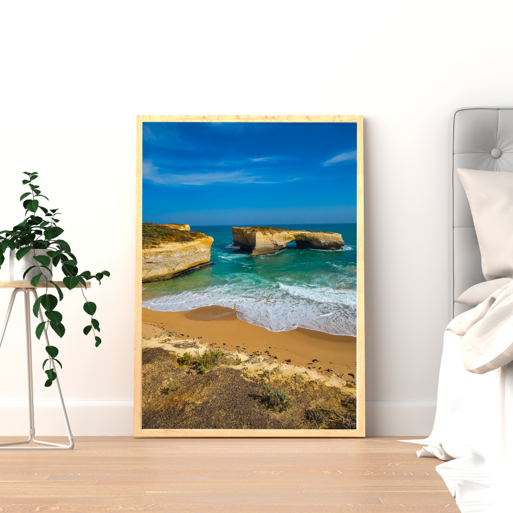 London Bridge Australia Wall Art – Great Ocean Road Coastal Print | Ocean Landscape Digital Download