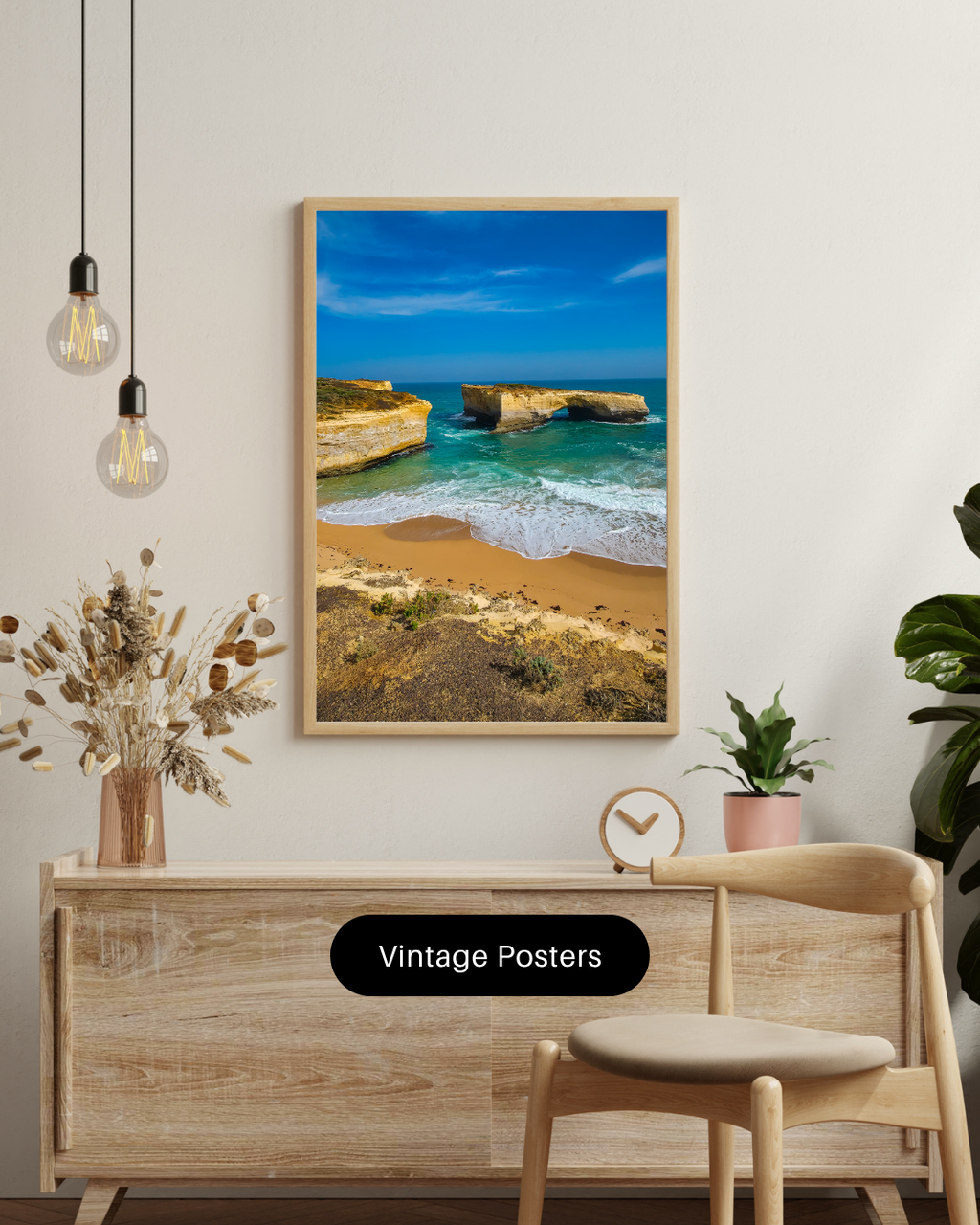 London Bridge Australia Wall Art – Great Ocean Road Coastal Print | Ocean Landscape Digital Download
