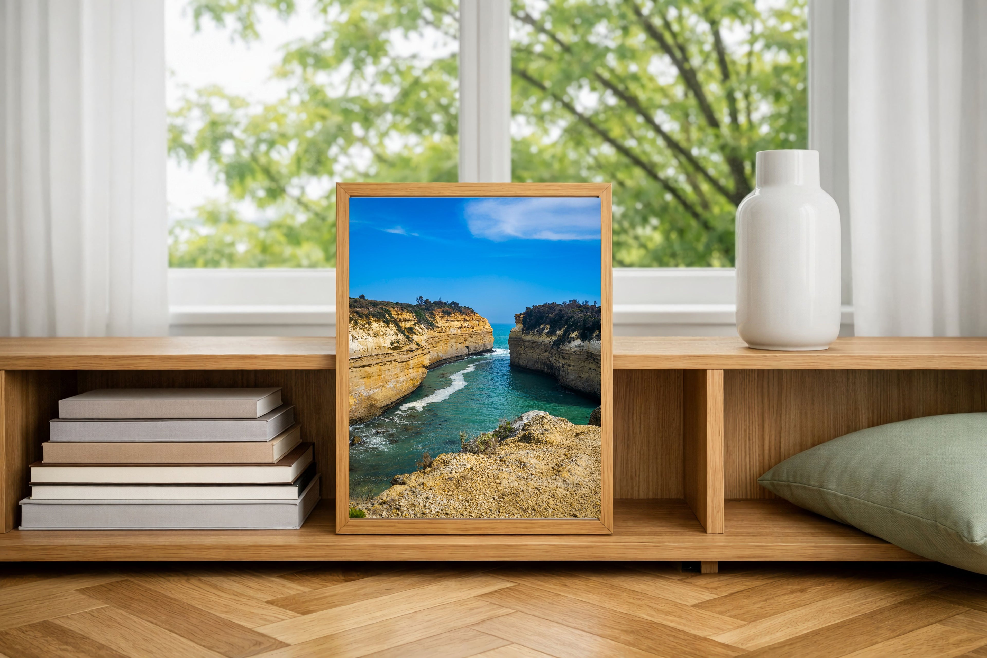 Loch Ard Gorge Australia Wall Art – Great Ocean Road Coastal Landscape | Ocean Cliff Print | Digital Download