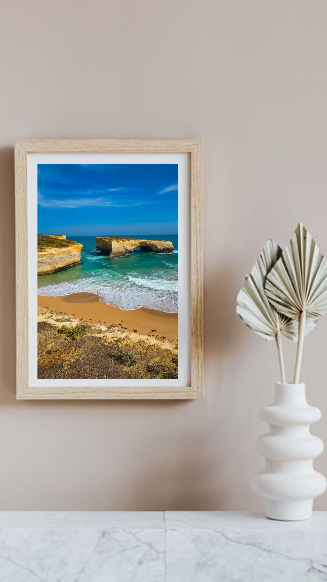 London Bridge Australia Wall Art – Great Ocean Road Coastal Print | Ocean Landscape Digital Download